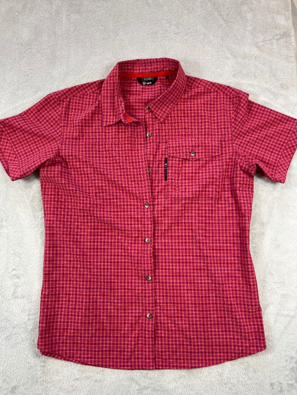 European Halti Outdoor Hiking Camping Button-Up Utility Gorpcore US 12/14 L/XL